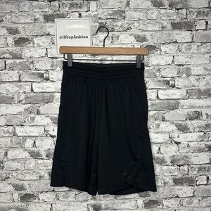EUC Air Jordan Nike Dri-FIT Black Basketball Shorts Size Youth Small